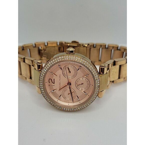 Michael Kors MK6352 Women's Stainless Steel Analog Dial Quartz Wrist Watch AM200 - Picture 7 of 11